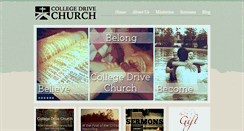 Desktop Screenshot of collegedrivechurch.com